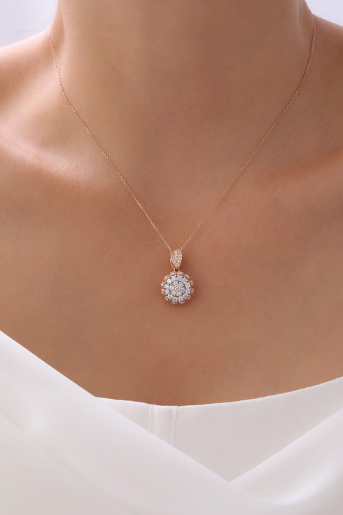 1.05 Karat Harmony Model Pırlanta Taşlı Kolye