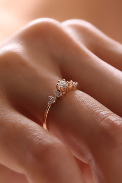 0.29 Karat Tektaş Pırlanta Yüzük