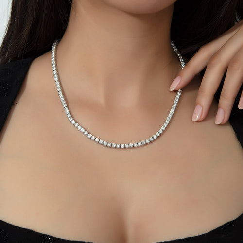 13.60 Karat Pırlanta Su Yolu Gerdanlık