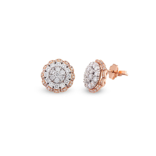 1.86 Karat Harmony Model Pırlanta Taşlı Küpe