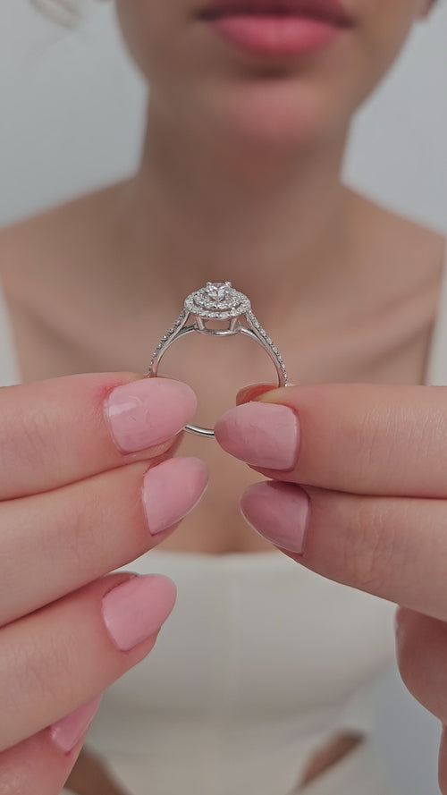 Solace Lucid Koleksiyonu Pırlanta Coronet Yüzük